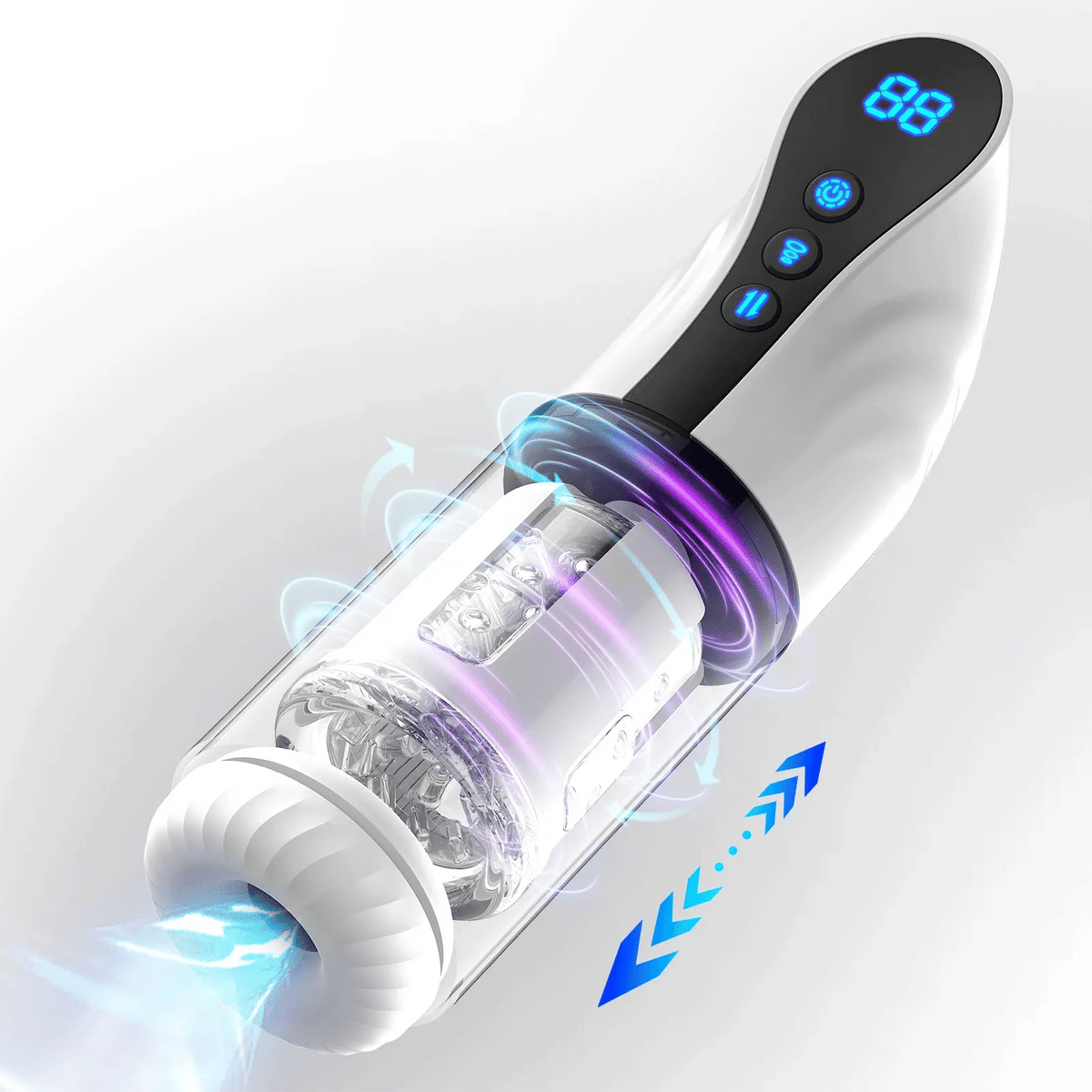 XS17 Auto Stroker 9 Sucking Rotating Thrusting Deep Insertion