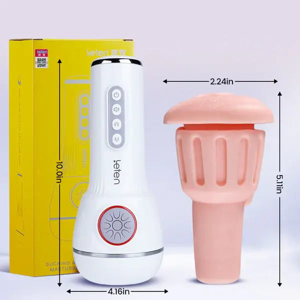 XS4 High-end Male Masturbator 3D Realistic Electric Pocket Pussy