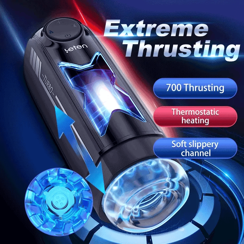 XT16 High Speed Auto Stroker 10 Thrusting Inner Heating for Small Penis Users