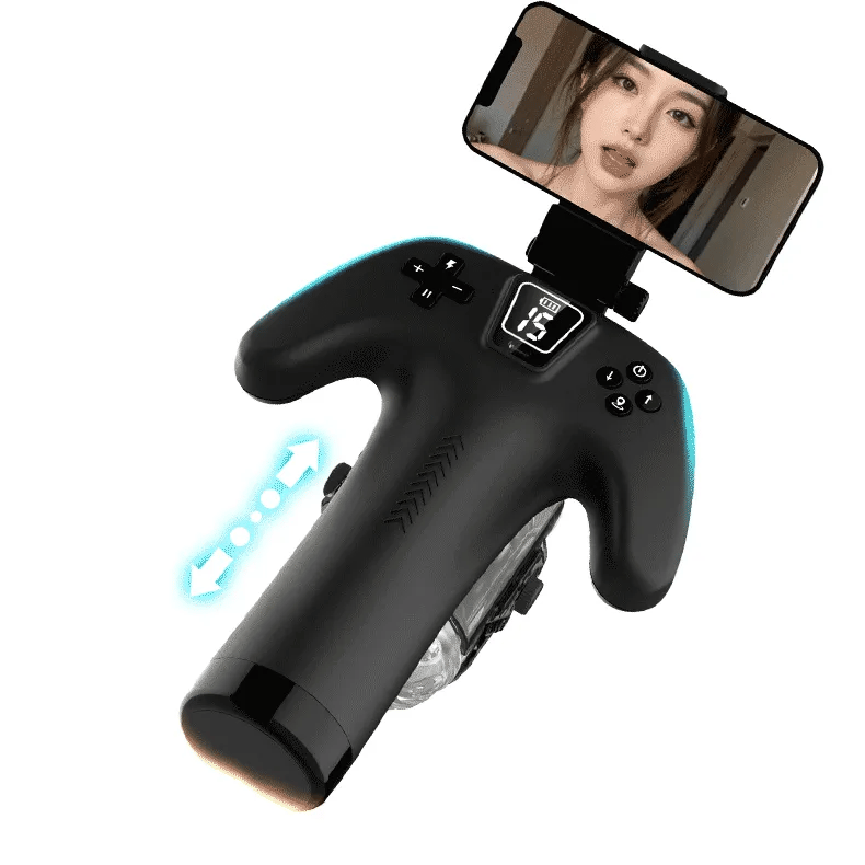 XT23 Hands-Free Male Masturbator with Adjustable Stroke & Sleeve Tightness
