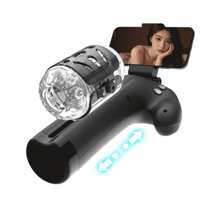 XT23 Hands-Free Male Masturbator with Adjustable Stroke & Sleeve Tightness