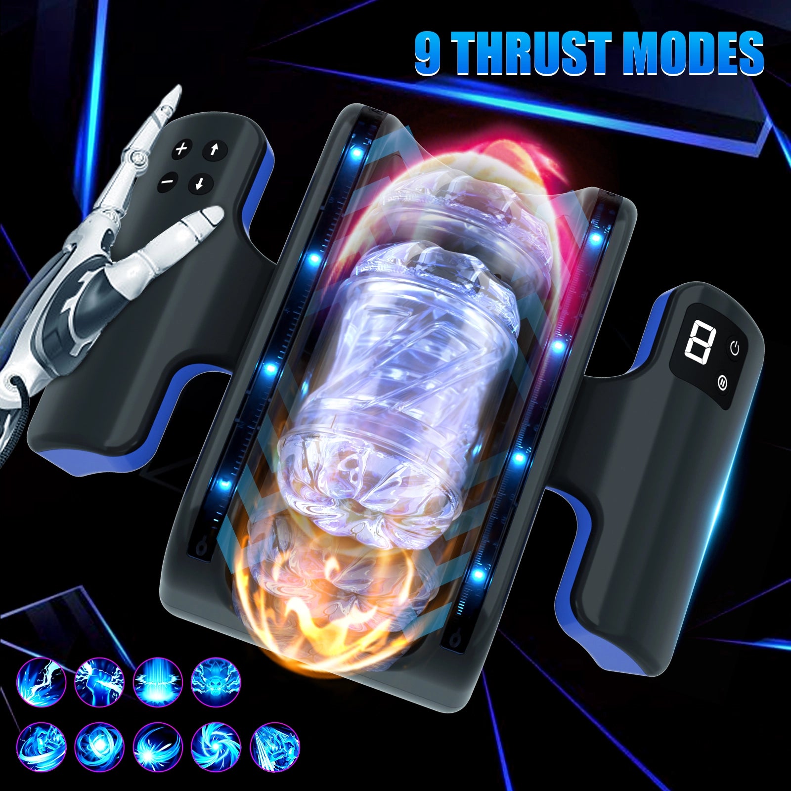 XT18 Foldable Version Quickshot Stroker