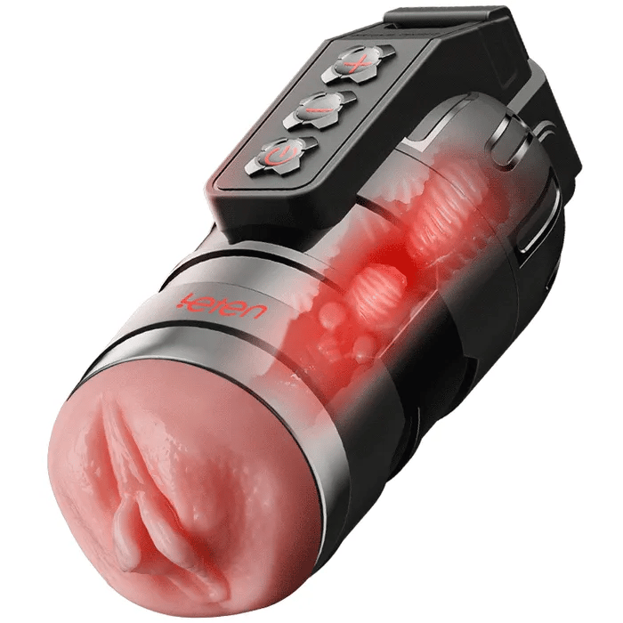 XV3 Portable Realistic Masturbator 10 Vibration App-Controlled Voice Interaction