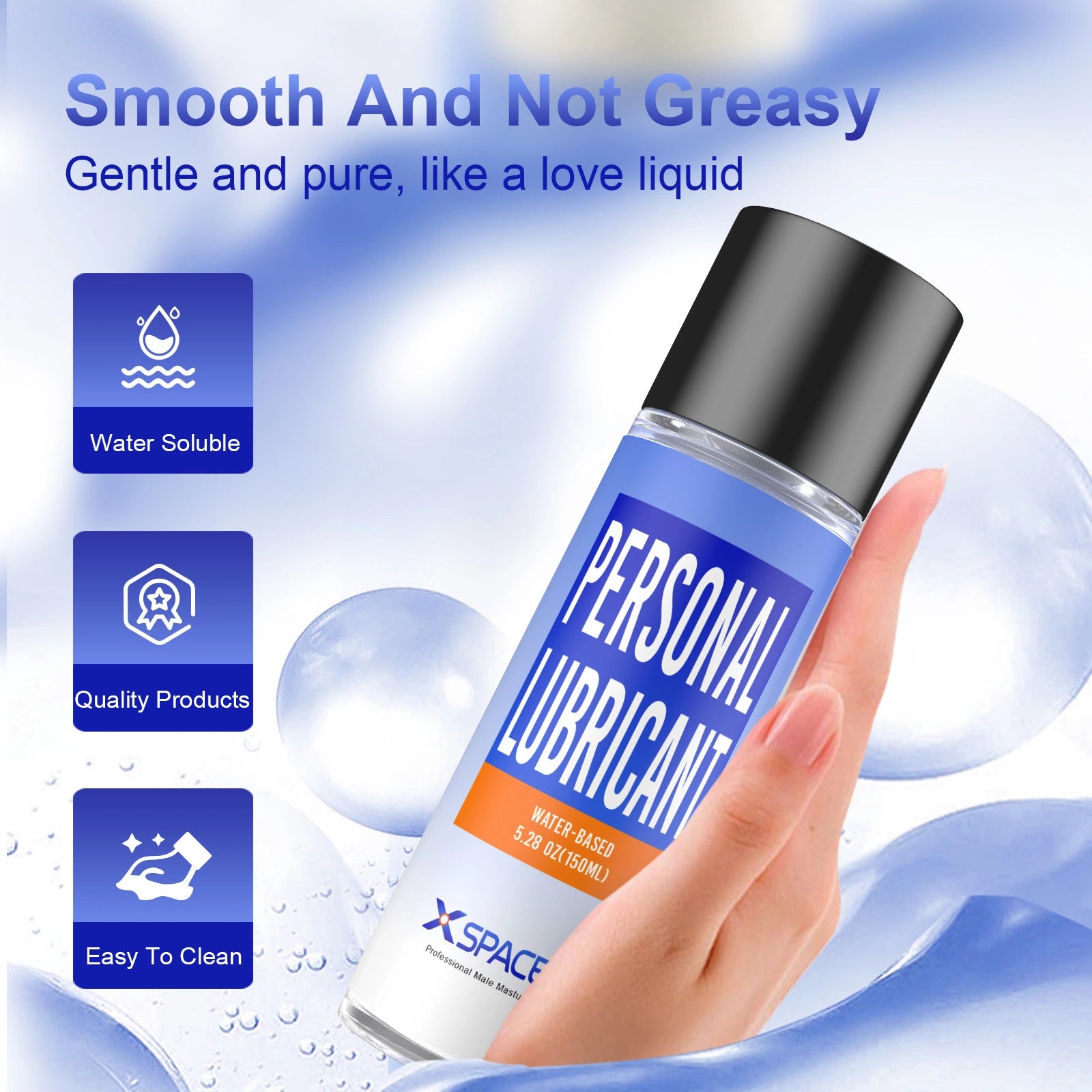 XspaceCup 5.28Oz Water-Based Personal Lubricant
