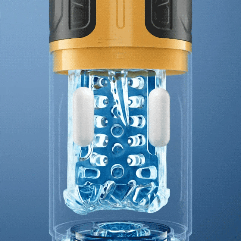 XR15 Male Masturbator Thrusting Rotating Licking Vibrating One-Key Burst