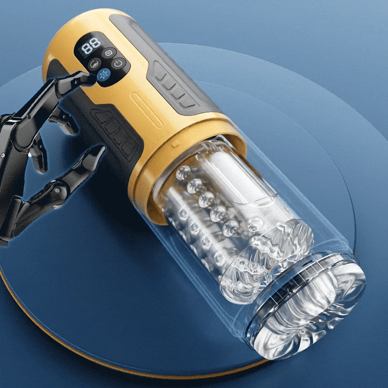XR15 Male Masturbator Thrusting Rotating Licking Vibrating One-Key Burst