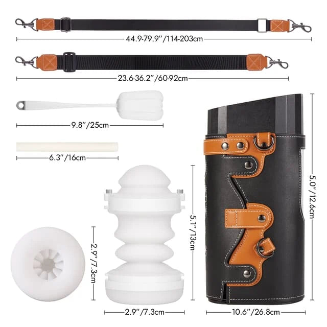 XT2 Pro Wearable Male Masturbator 10 Thrusting Modes & 3 Speeds with Pace Control