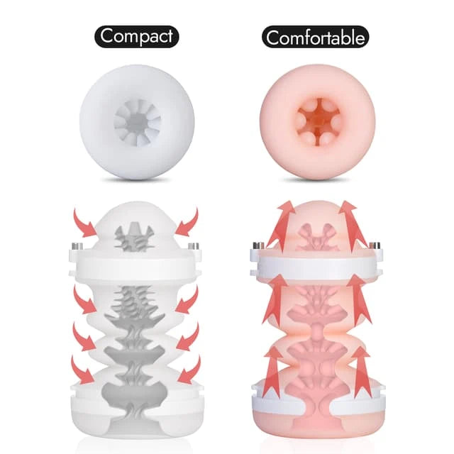 XT2 Pro Wearable Male Masturbator 10 Thrusting Modes & 3 Speeds with Pace Control