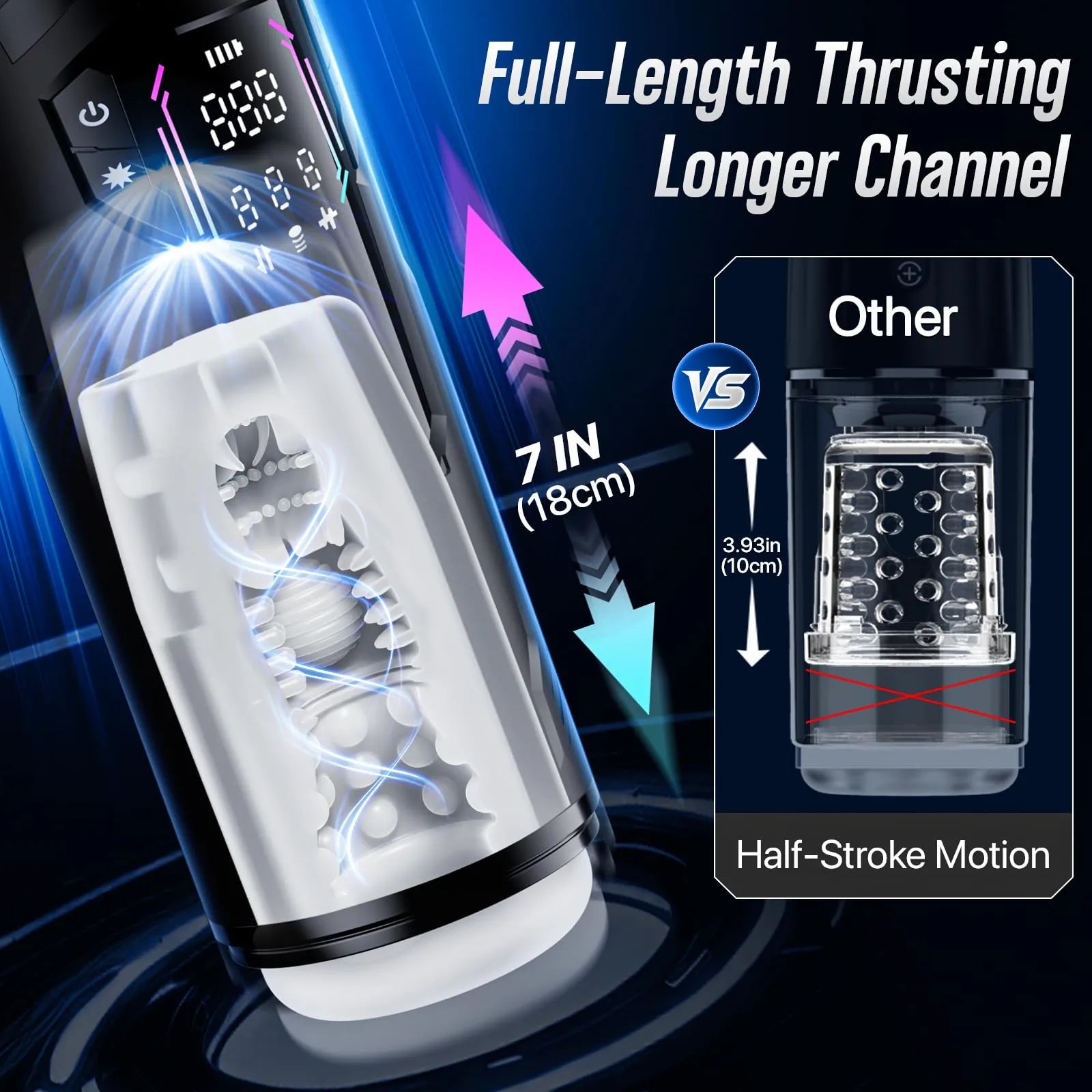 XT4: Hands Free Masturbator | Squeeze Sucking Thrusting Vibrating XT4: Hands Free Masturbator | Squeeze Sucking Thrusting Vibrating