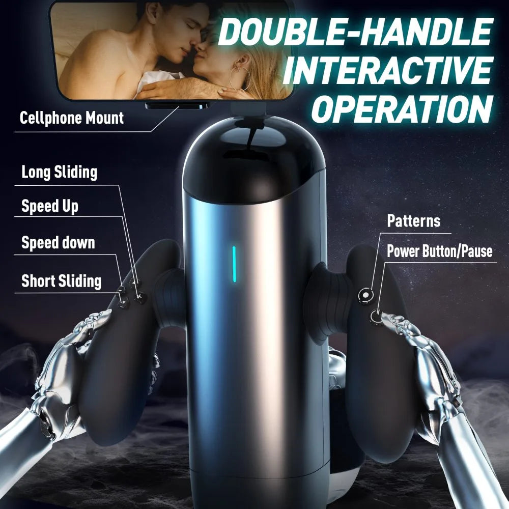 XT6 Auto Stroker with 10 Stroking 10 Speed 10 Up & Down Position