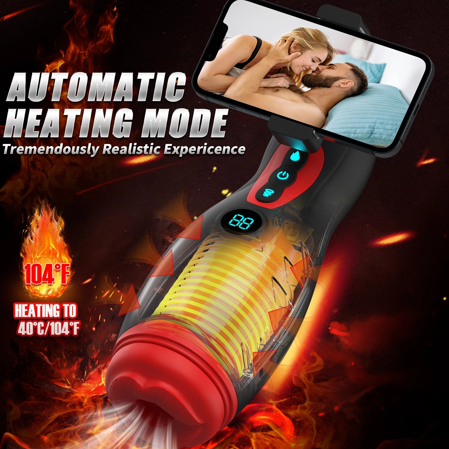 XS1 Male Masturbator Suction Vibration Voice One-click Climax for Beginner