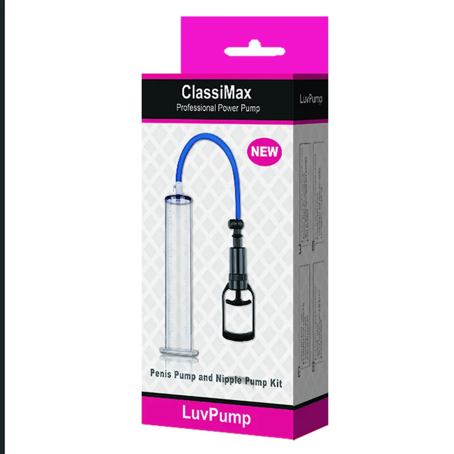 ClassiMax T-Handle Manual Penis Pump with Quick-Disconnect Valve