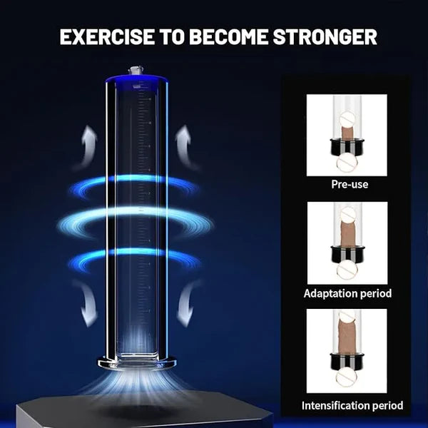 LuxaMax Elite Brass Scissor-Grip Luxury Manual Penis Pump