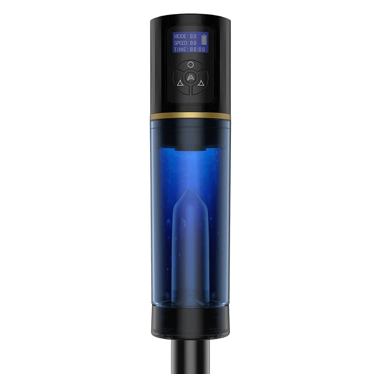 XP17 Vacuum Pump 10 Modes 5 Speed Warm & Cool Water Penis Trainer