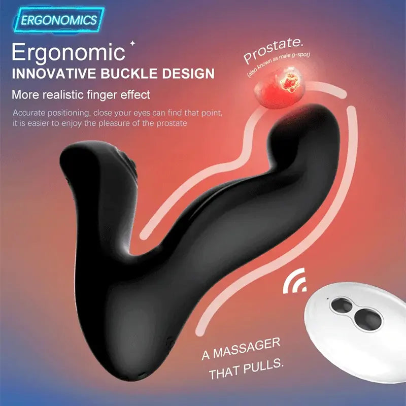 PM14 Prostate Massager Mobile Interactive Dual Vibrating Stimulator