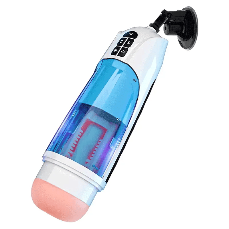 XT4 6-in-1 Huge Suction Male Stroker Heating Base Hands Free